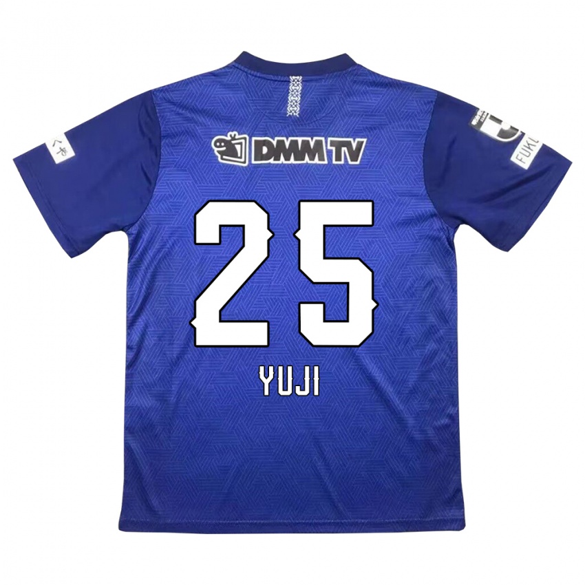 Børn Yuji Kitajima #25 Mørkeblå Hjemmebane Spillertrøjer 2024/25 Trøje T-Shirt