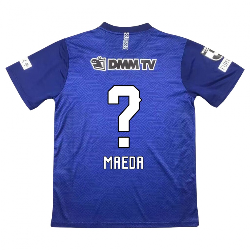 Børn Ichika Maeda #0 Mørkeblå Hjemmebane Spillertrøjer 2024/25 Trøje T-Shirt