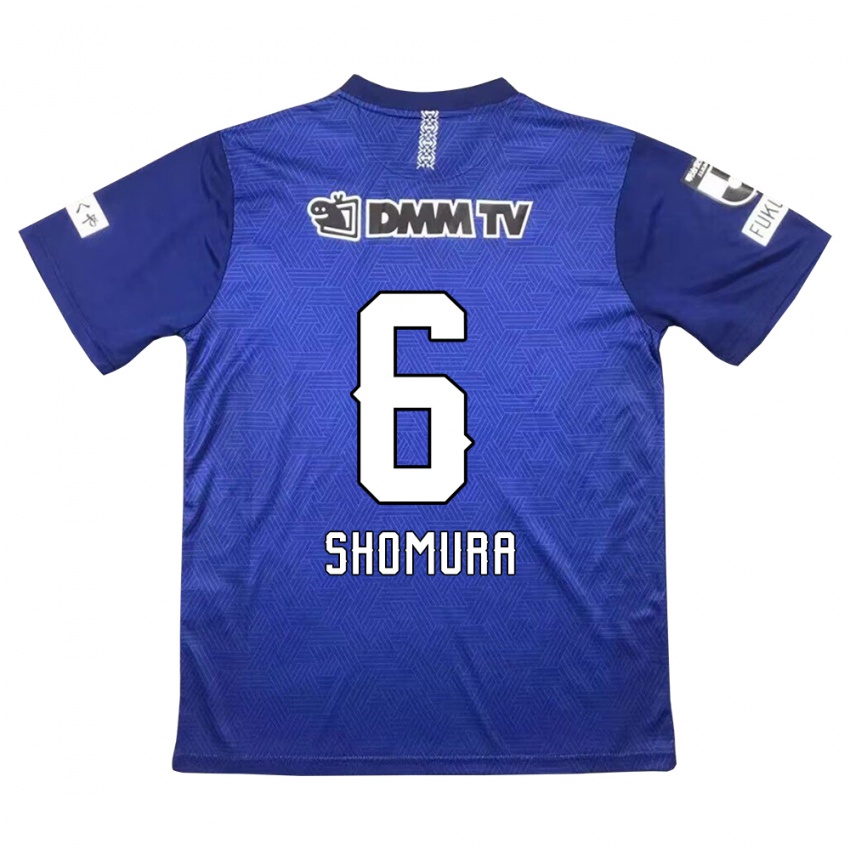 Børn Tomoki Shomura #6 Mørkeblå Hjemmebane Spillertrøjer 2024/25 Trøje T-Shirt