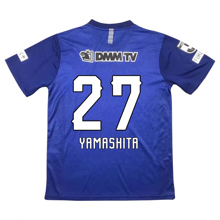 Børn Sotaro Yamashita #27 Mørkeblå Hjemmebane Spillertrøjer 2024/25 Trøje T-Shirt