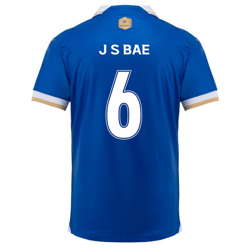 Børn Seo-Joon Bae #6 Blå Hvid Hjemmebane Spillertrøjer 2024/25 Trøje T-Shirt