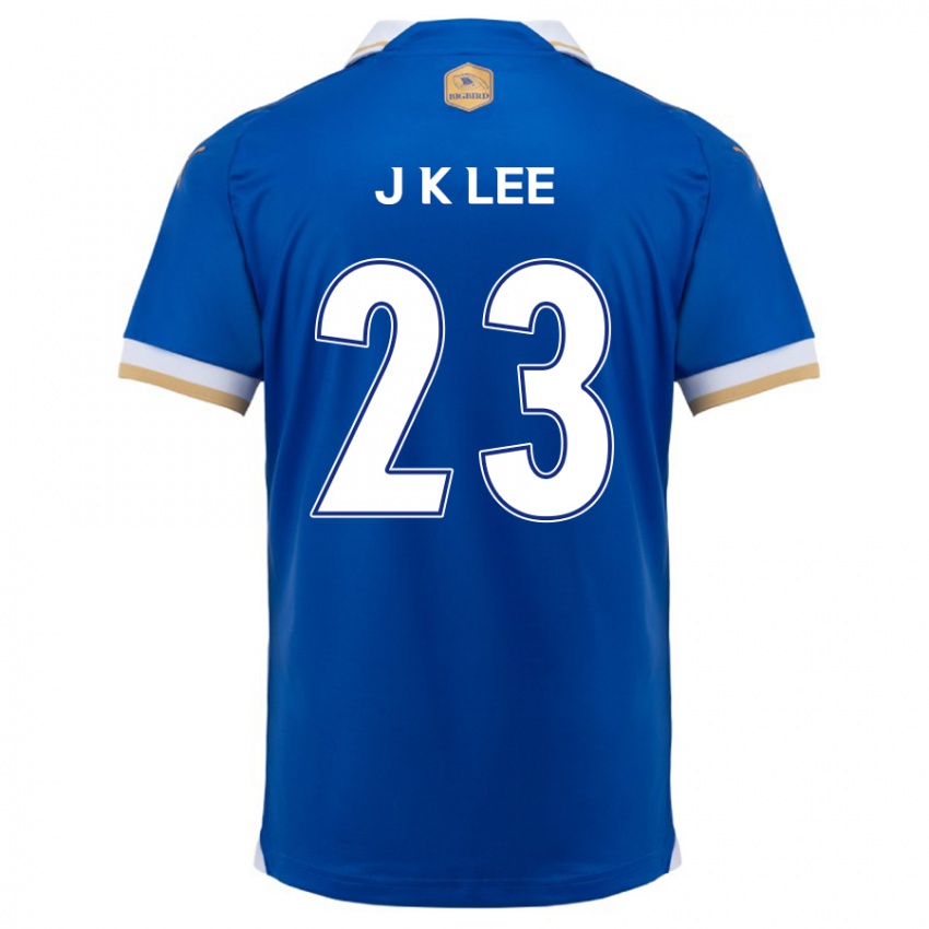 Børn Ki-Je Lee #23 Blå Hvid Hjemmebane Spillertrøjer 2024/25 Trøje T-Shirt