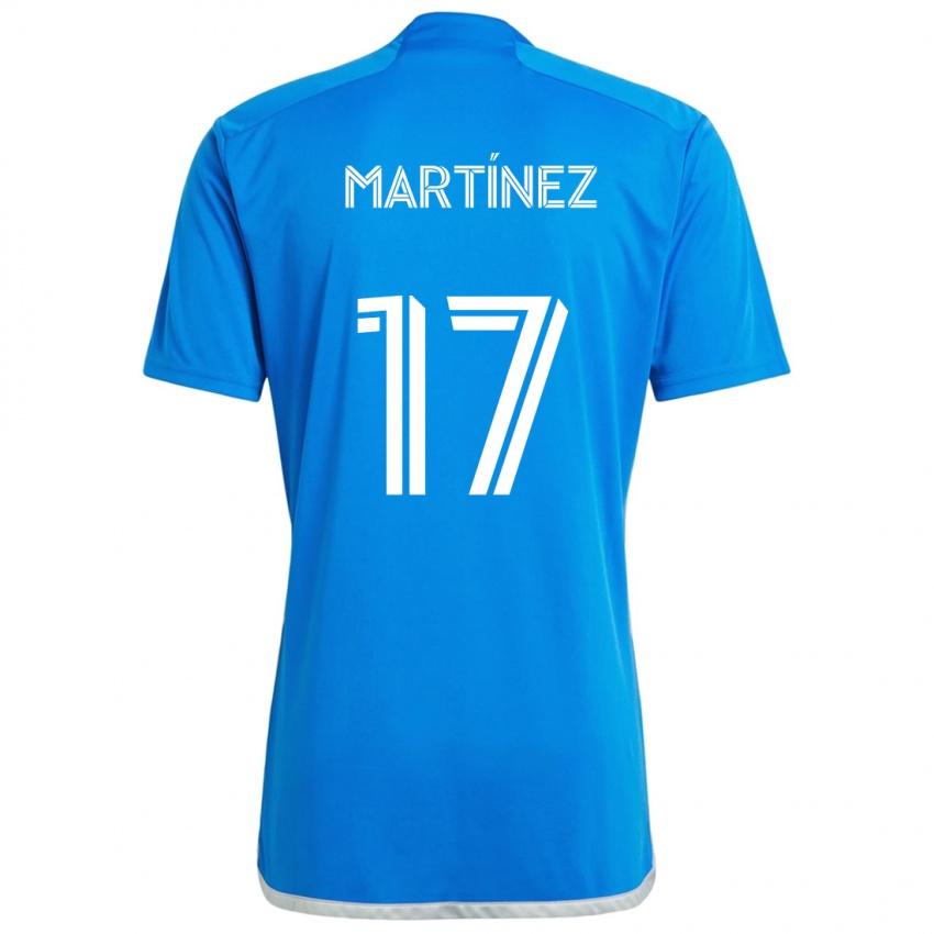 Børn Josef Martínez #17 Blå Hvid Hjemmebane Spillertrøjer 2024/25 Trøje T-Shirt