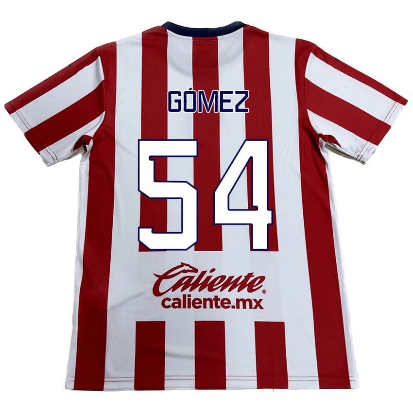 Børn Miguel Gómez #54 Rød Hvid Hjemmebane Spillertrøjer 2024/25 Trøje T-Shirt