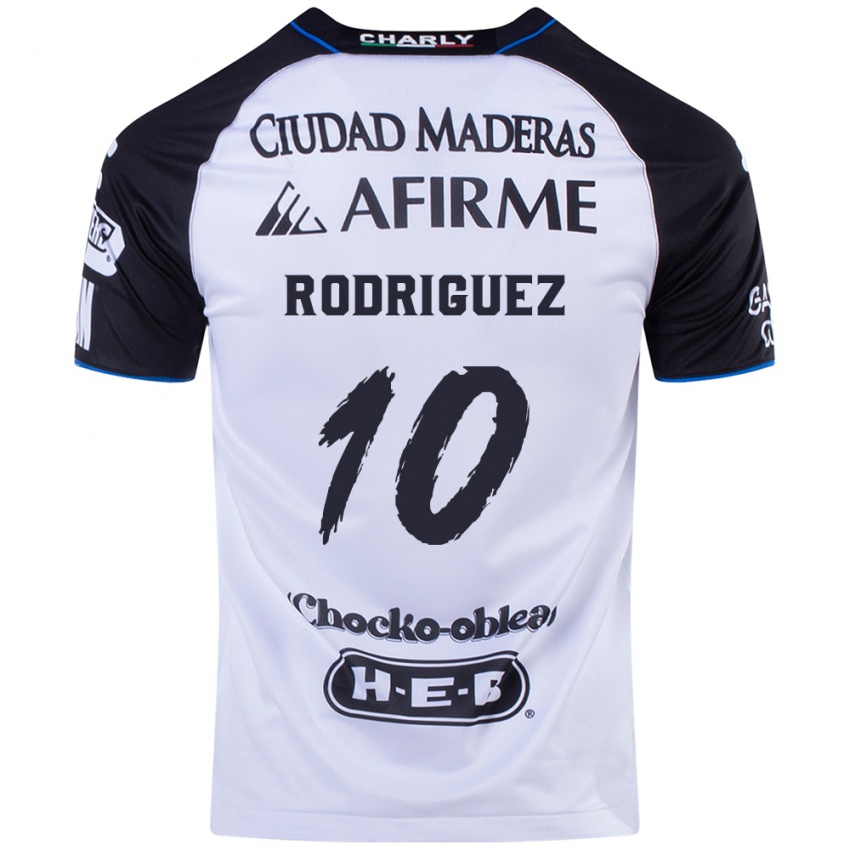 Børn Lucas Rodríguez #10 Sort Blå Hjemmebane Spillertrøjer 2024/25 Trøje T-Shirt