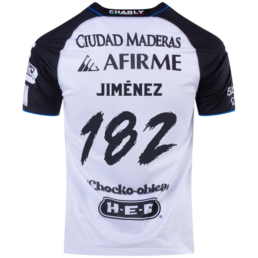 Børn Carlos Jiménez #182 Sort Blå Hjemmebane Spillertrøjer 2024/25 Trøje T-Shirt