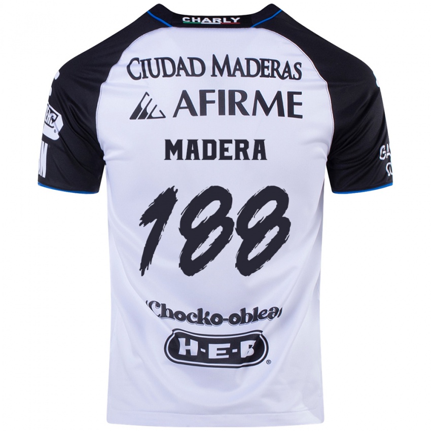 Børn Héctor Madera #188 Sort Blå Hjemmebane Spillertrøjer 2024/25 Trøje T-Shirt