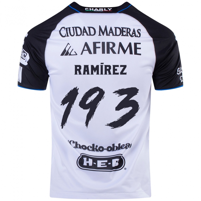 Børn Ángel Ramírez #193 Sort Blå Hjemmebane Spillertrøjer 2024/25 Trøje T-Shirt