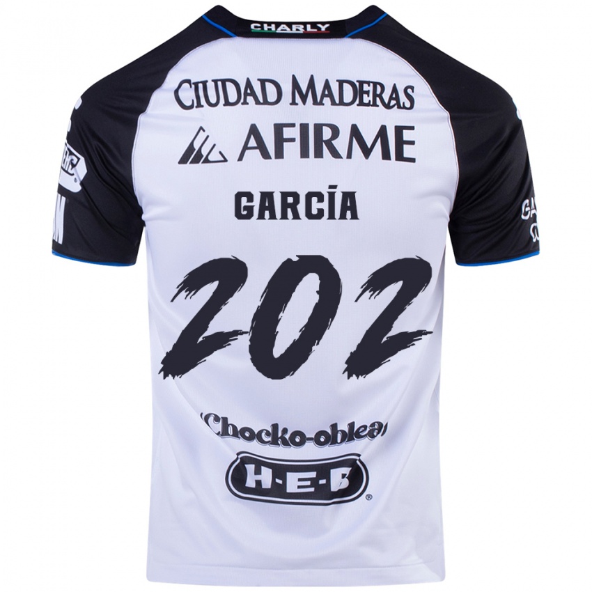 Børn Diego García #202 Sort Blå Hjemmebane Spillertrøjer 2024/25 Trøje T-Shirt