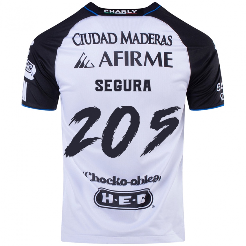 Børn Mathías Segura #205 Sort Blå Hjemmebane Spillertrøjer 2024/25 Trøje T-Shirt