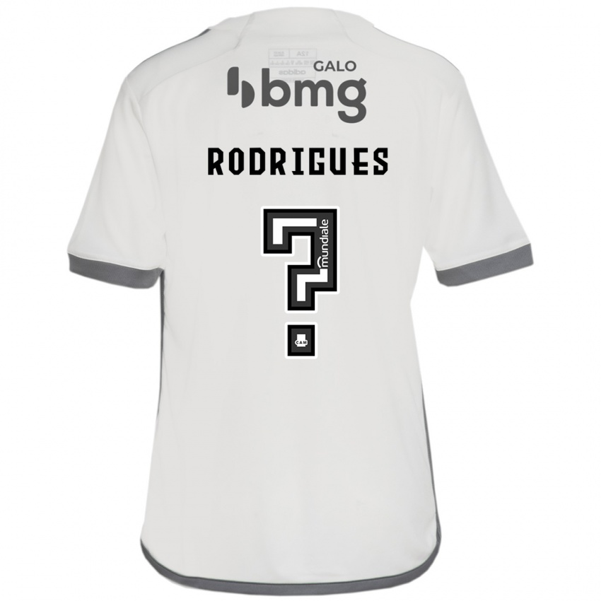 Børn Vinicius Rodrigues #0 Off White Udebane Spillertrøjer 2024/25 Trøje T-Shirt