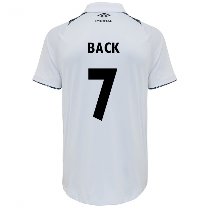 Børn Pri Back #7 Hvid Blå Udebane Spillertrøjer 2024/25 Trøje T-Shirt