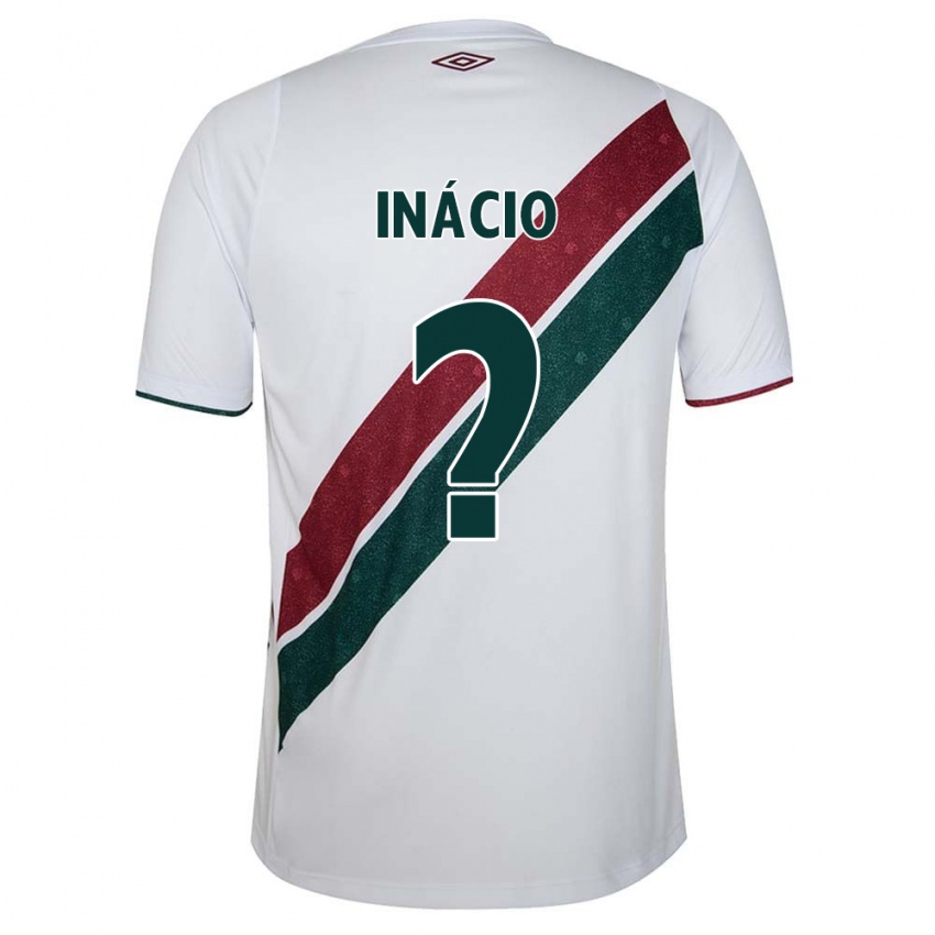 Børn João Inácio #0 Hvid Grøn Rødbrun Udebane Spillertrøjer 2024/25 Trøje T-Shirt