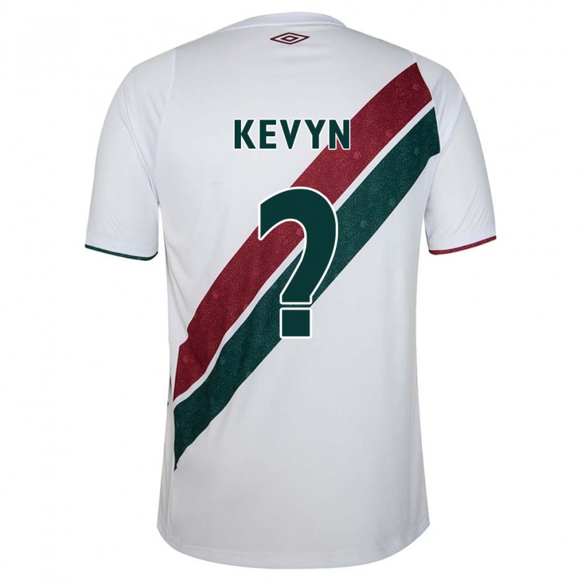 Børn Kevyn #0 Hvid Grøn Rødbrun Udebane Spillertrøjer 2024/25 Trøje T-Shirt