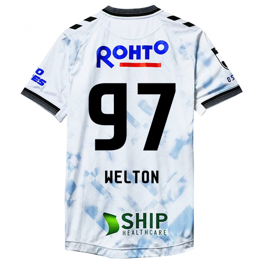 Børn Welton #97 Hvid Sort Udebane Spillertrøjer 2024/25 Trøje T-Shirt