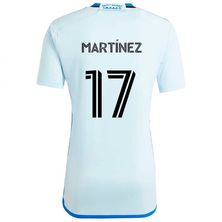 Børn Josef Martínez #17 Isblå Udebane Spillertrøjer 2024/25 Trøje T-Shirt