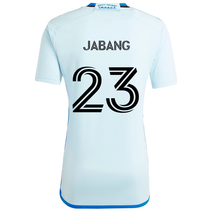 Børn Ousman Jabang #23 Isblå Udebane Spillertrøjer 2024/25 Trøje T-Shirt