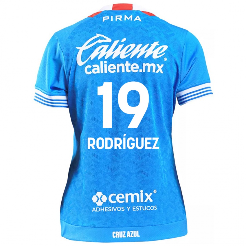 Mænd Carlos Rodriguez #19 Himmelblå Hjemmebane Spillertrøjer 2024/25 Trøje T-Shirt