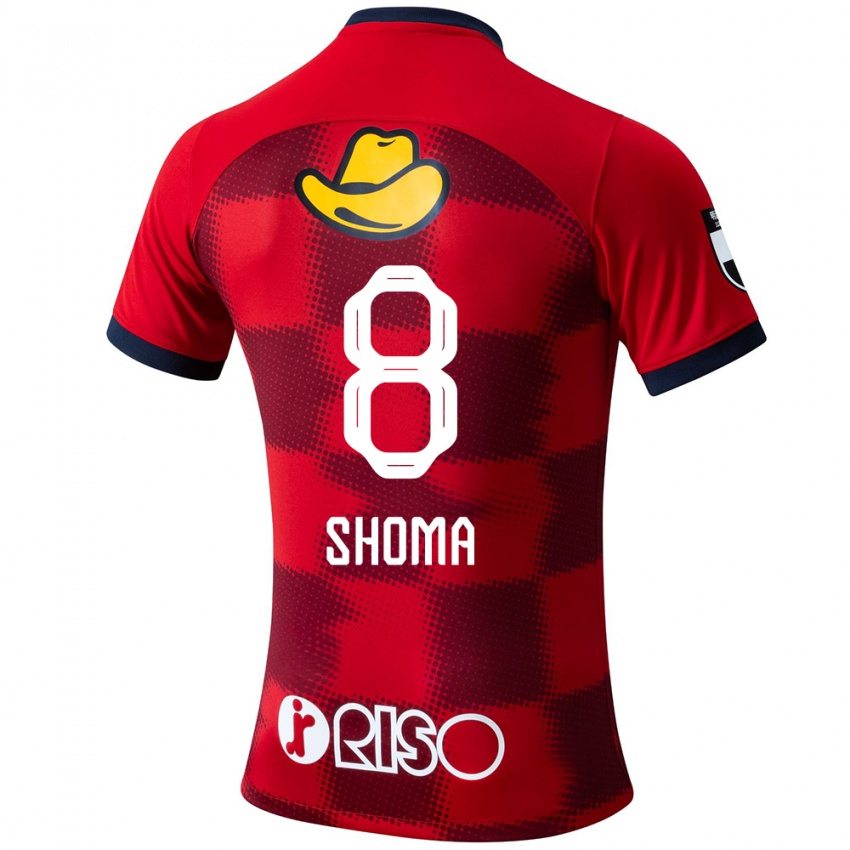 Mænd Shoma Doi #8 Rød Blå Hvid Hjemmebane Spillertrøjer 2024/25 Trøje T-Shirt