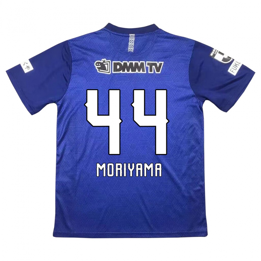 Mænd Kimiya Moriyama #44 Mørkeblå Hjemmebane Spillertrøjer 2024/25 Trøje T-Shirt