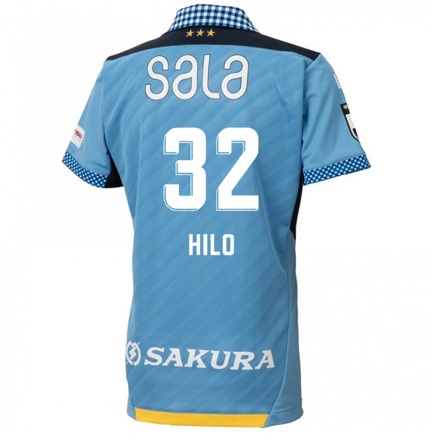 Mænd Hassan Hilo #32 Blå Sort Hjemmebane Spillertrøjer 2024/25 Trøje T-Shirt