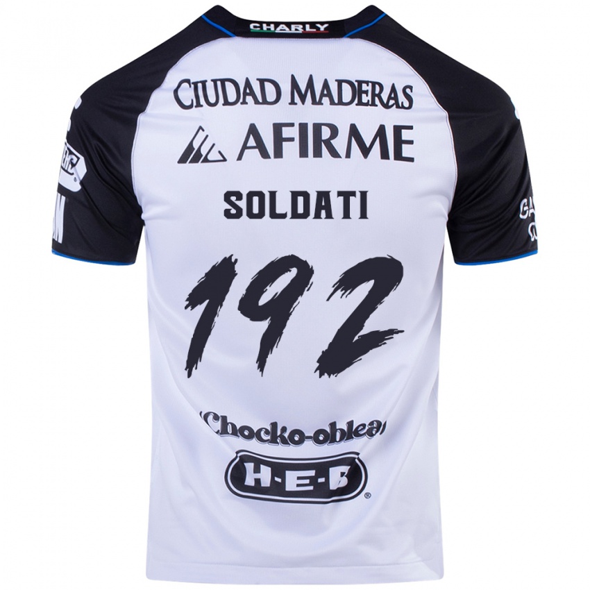 Mænd Carlo Soldati #192 Sort Blå Hjemmebane Spillertrøjer 2024/25 Trøje T-Shirt