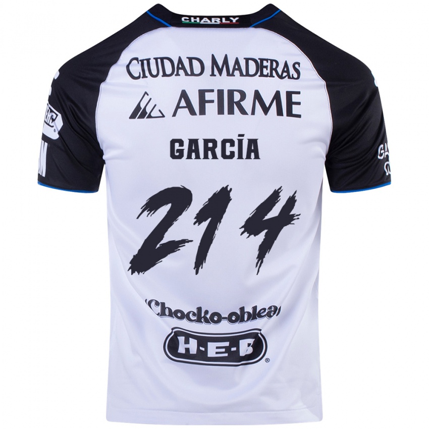 Mænd José García #214 Sort Blå Hjemmebane Spillertrøjer 2024/25 Trøje T-Shirt