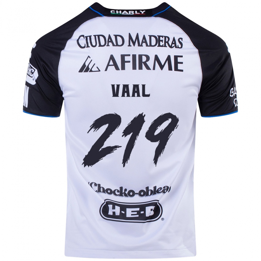 Mænd Jonathan Vaal #219 Sort Blå Hjemmebane Spillertrøjer 2024/25 Trøje T-Shirt