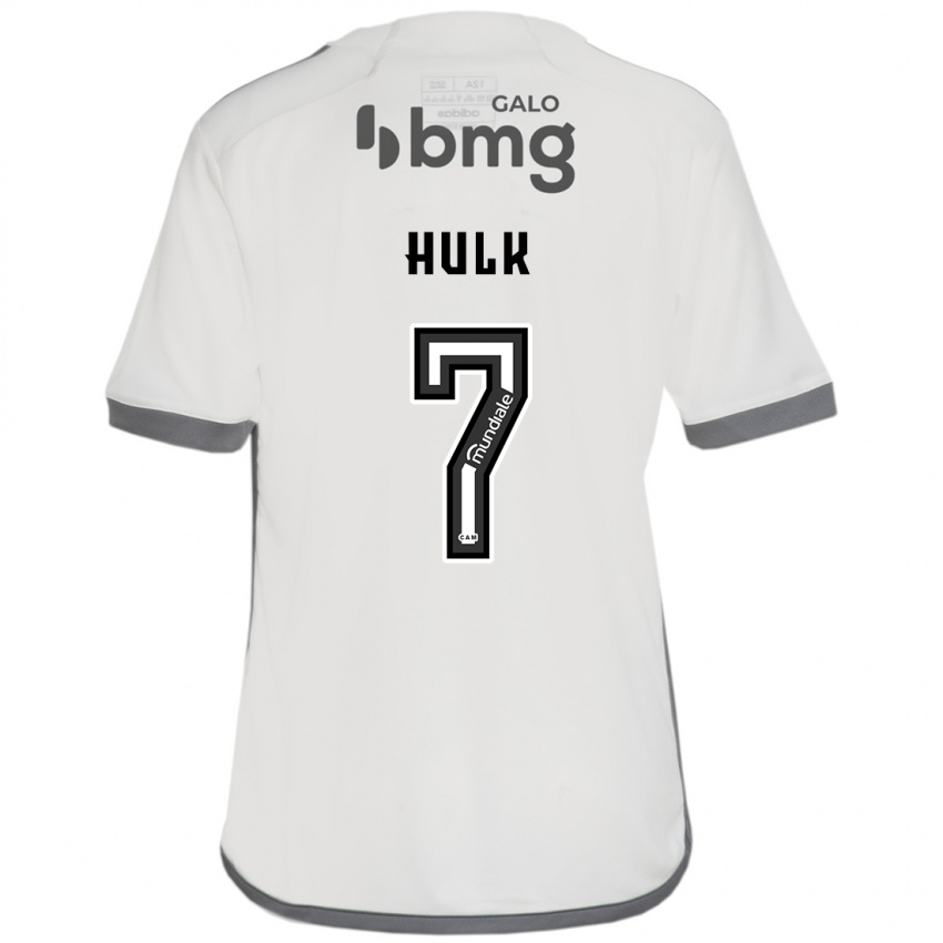 Mænd Hulk #7 Off White Udebane Spillertrøjer 2024/25 Trøje T-Shirt