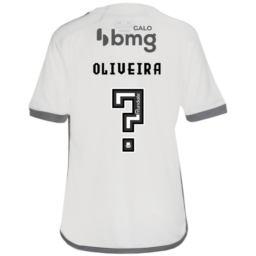 Mænd Pedro Oliveira #0 Off White Udebane Spillertrøjer 2024/25 Trøje T-Shirt