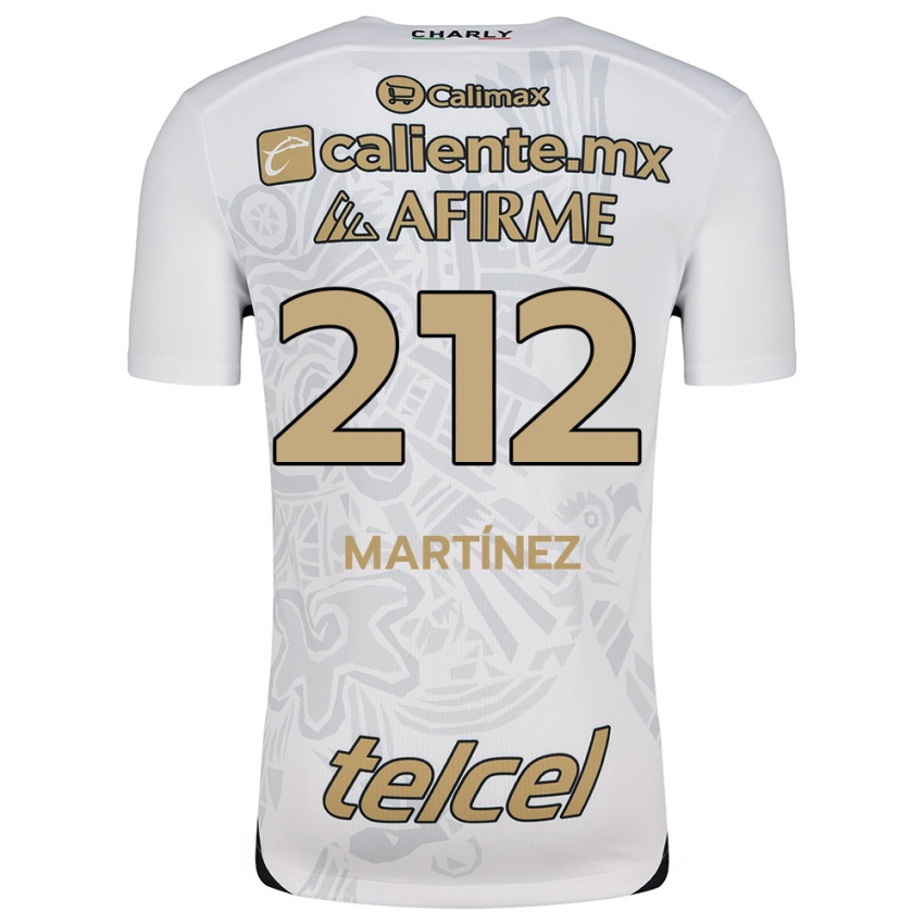 Mænd Juan Martínez #212 Hvid Sort Udebane Spillertrøjer 2024/25 Trøje T-Shirt