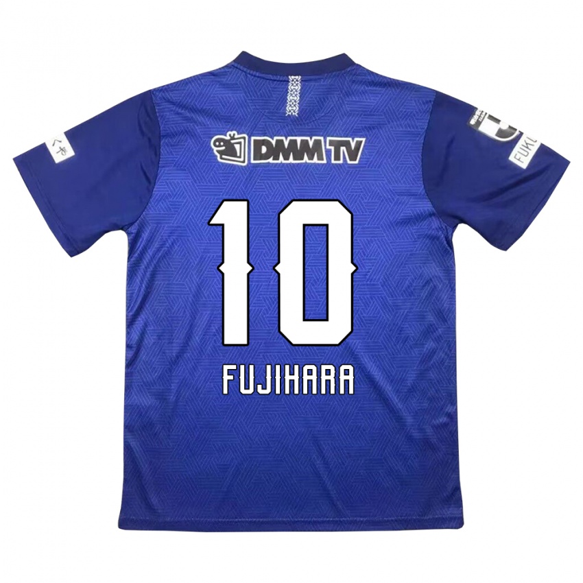 Kvinder Naoatsu Fujihara #10 Mørkeblå Hjemmebane Spillertrøjer 2024/25 Trøje T-Shirt