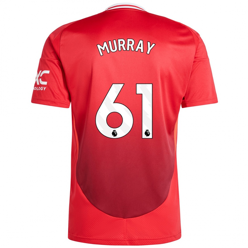 Børn Sam Murray #61 Lyse Rødt Hjemmebane Spillertrøjer 2024/25 Trøje T-Shirt