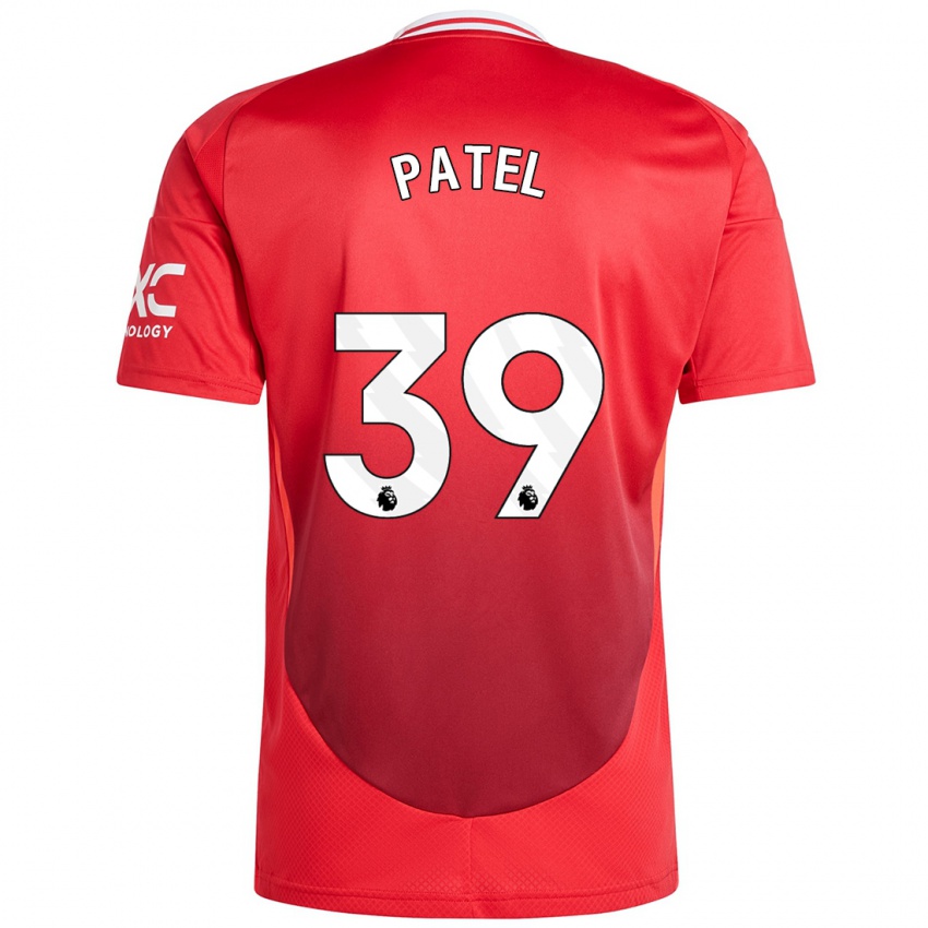 Børn Safia Middleton-Patel #39 Lyse Rødt Hjemmebane Spillertrøjer 2024/25 Trøje T-Shirt