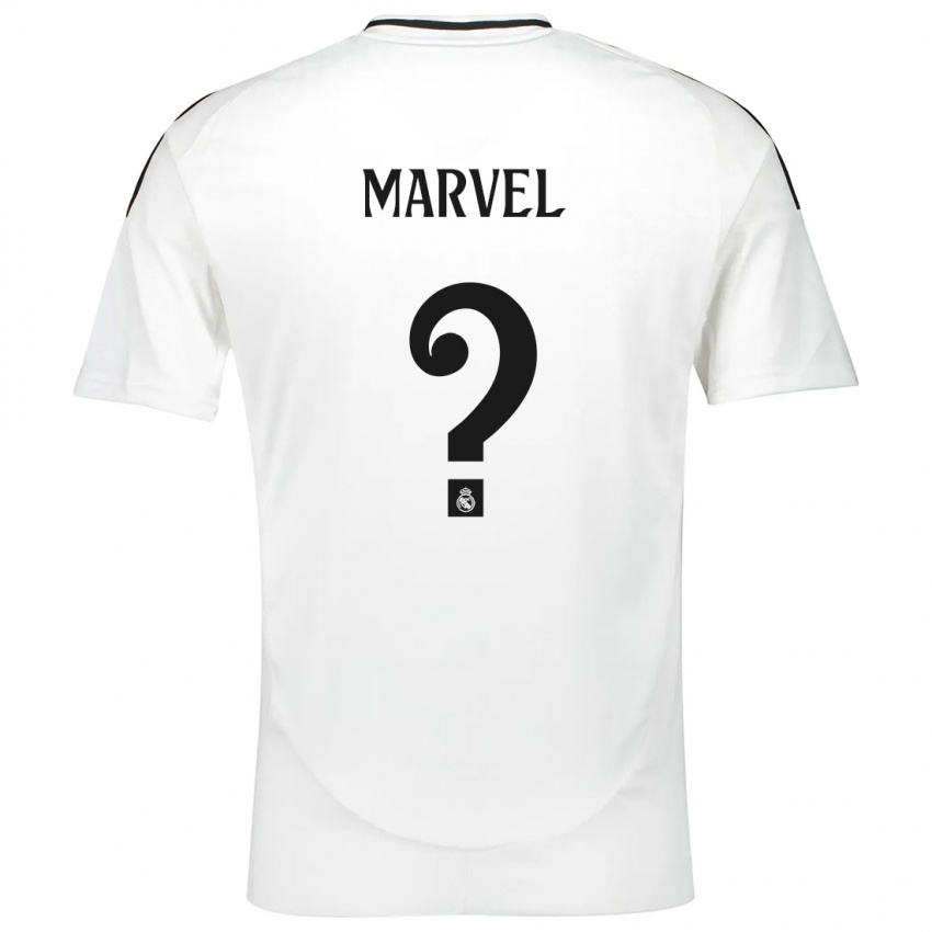 Børn Marvel #0 Hvid Hjemmebane Spillertrøjer 2024/25 Trøje T-Shirt