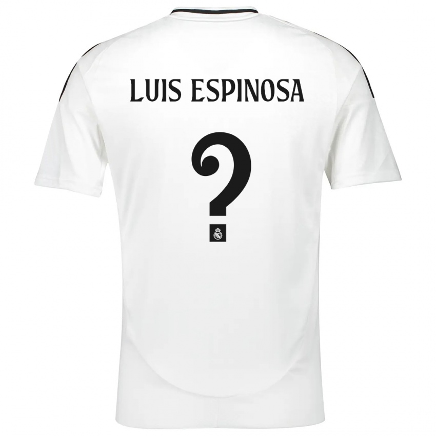 Børn José Luis Espinosa #0 Hvid Hjemmebane Spillertrøjer 2024/25 Trøje T-Shirt