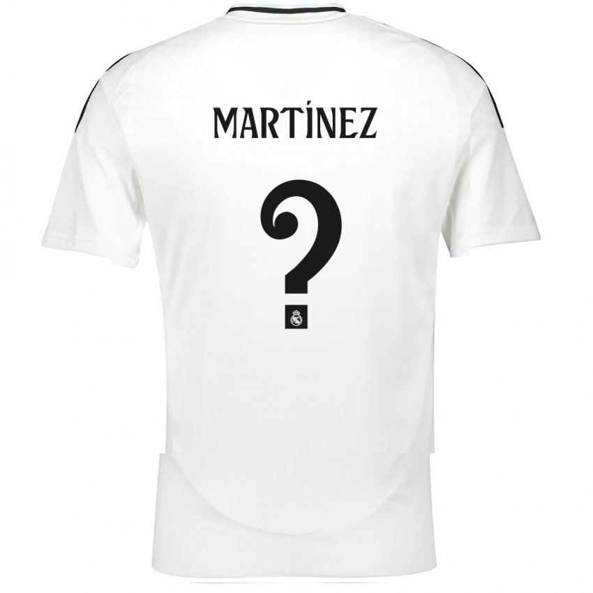 Børn Antonio Martínez #0 Hvid Hjemmebane Spillertrøjer 2024/25 Trøje T-Shirt