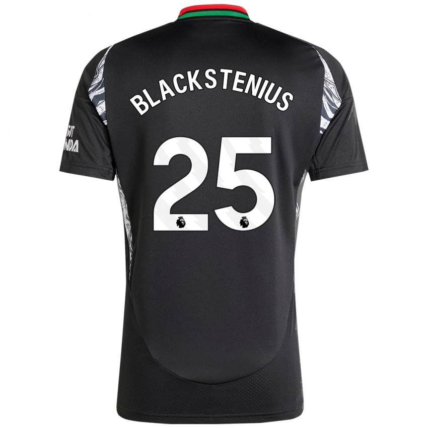 Børn Stina Blackstenius #25 Sort Udebane Spillertrøjer 2024/25 Trøje T-Shirt