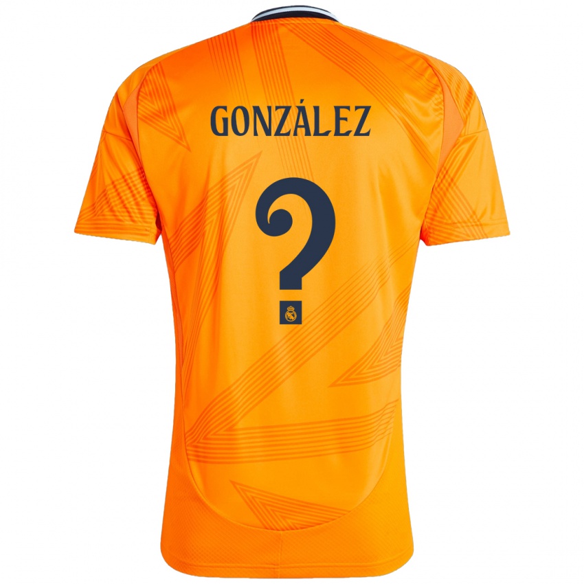 Børn Álvaro González #0 Orange Udebane Spillertrøjer 2024/25 Trøje T-Shirt