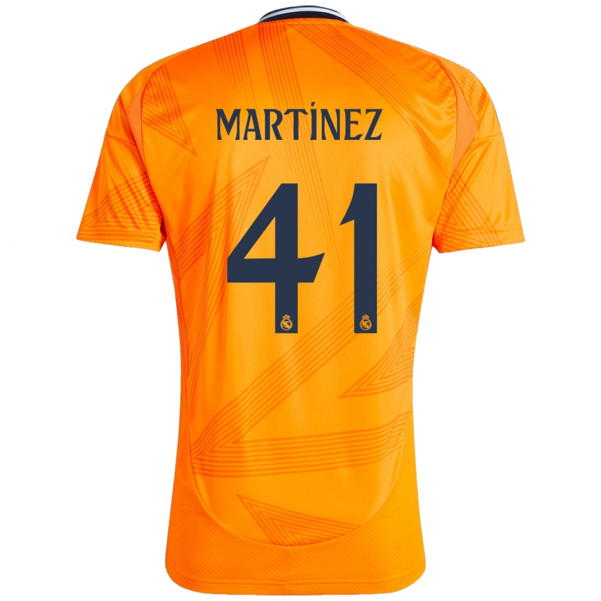 Børn Joan Martínez #41 Orange Udebane Spillertrøjer 2024/25 Trøje T-Shirt