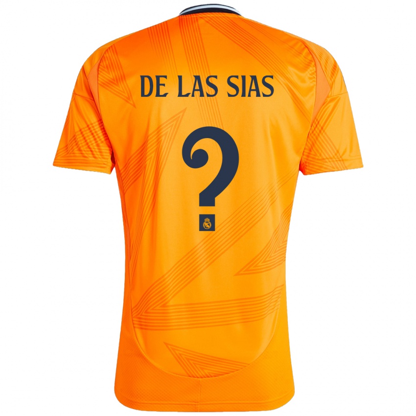 Børn Marcos De Las Sias #0 Orange Udebane Spillertrøjer 2024/25 Trøje T-Shirt