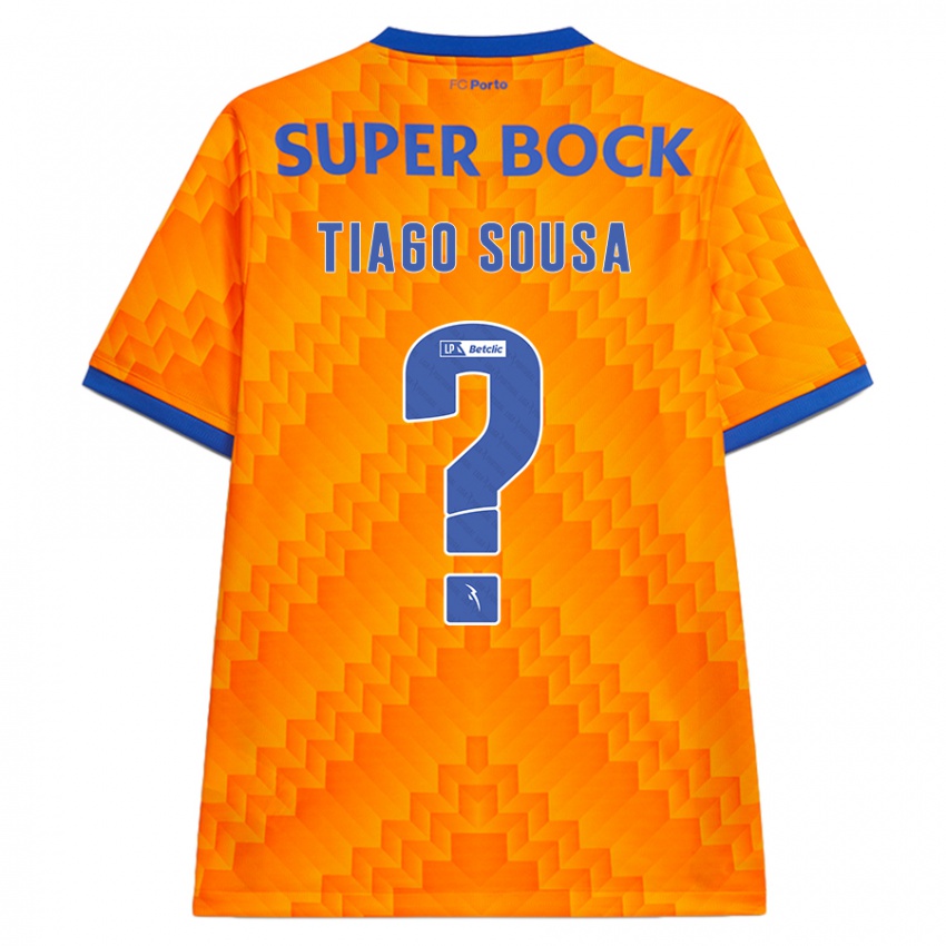 Børn Tiago Sousa #0 Orange Udebane Spillertrøjer 2024/25 Trøje T-Shirt