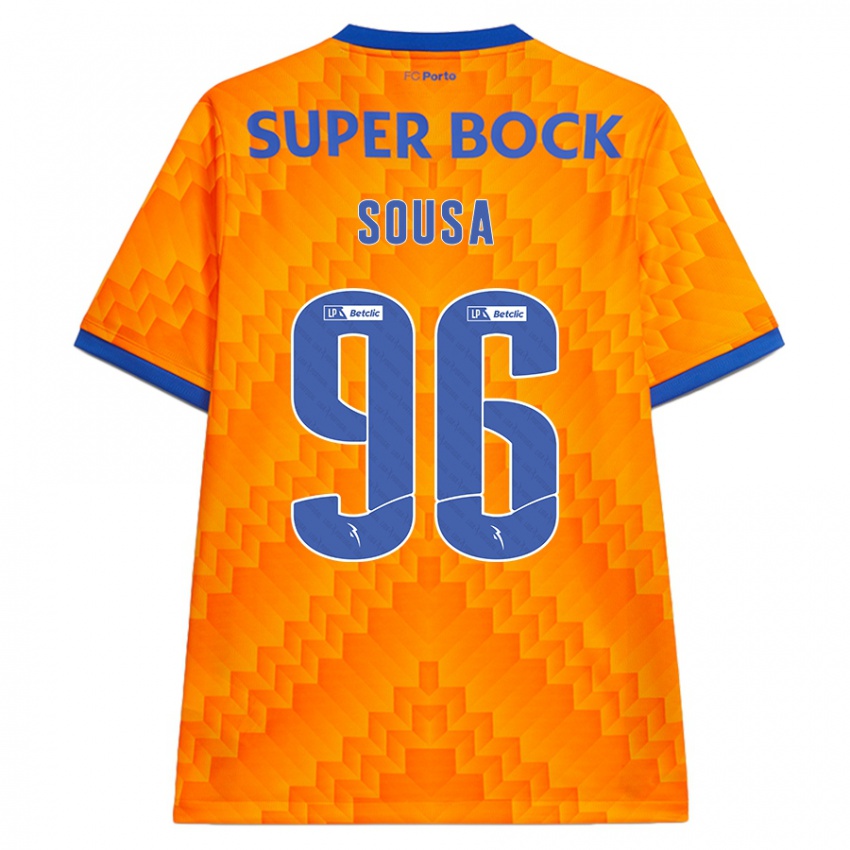 Børn Filipe Sousa #96 Orange Udebane Spillertrøjer 2024/25 Trøje T-Shirt