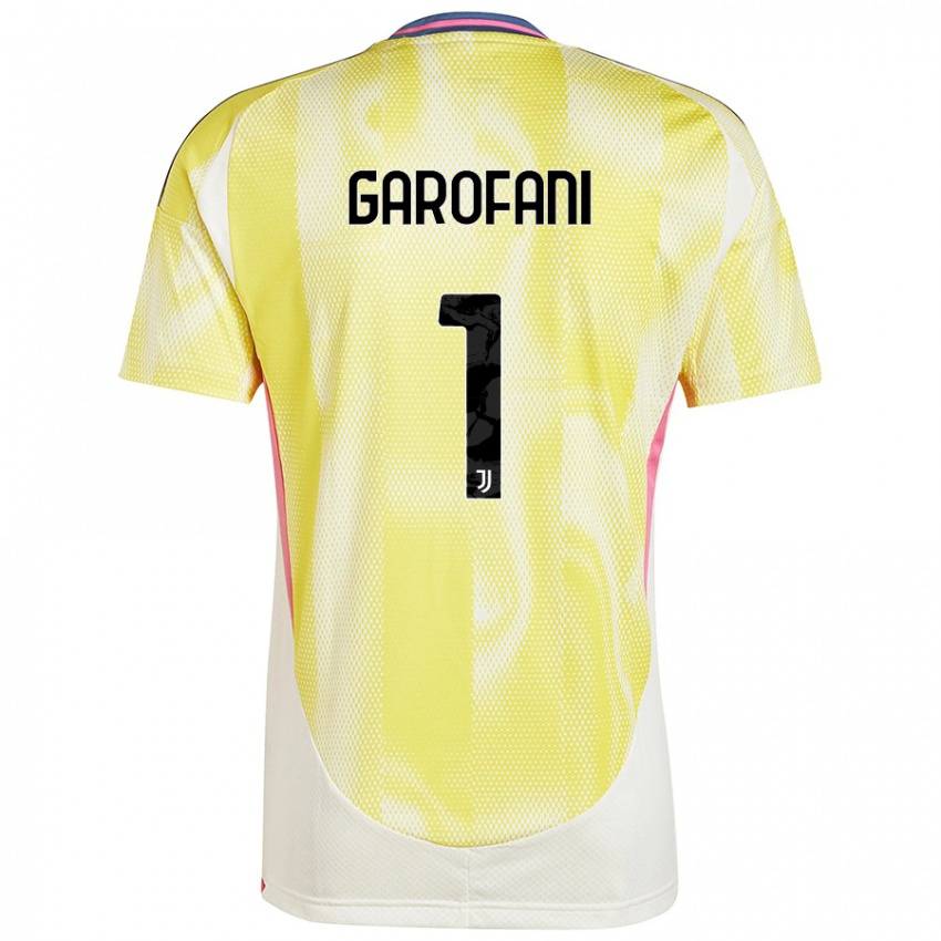 Børn Giovanni Garofani #1 Solgul Udebane Spillertrøjer 2024/25 Trøje T-Shirt