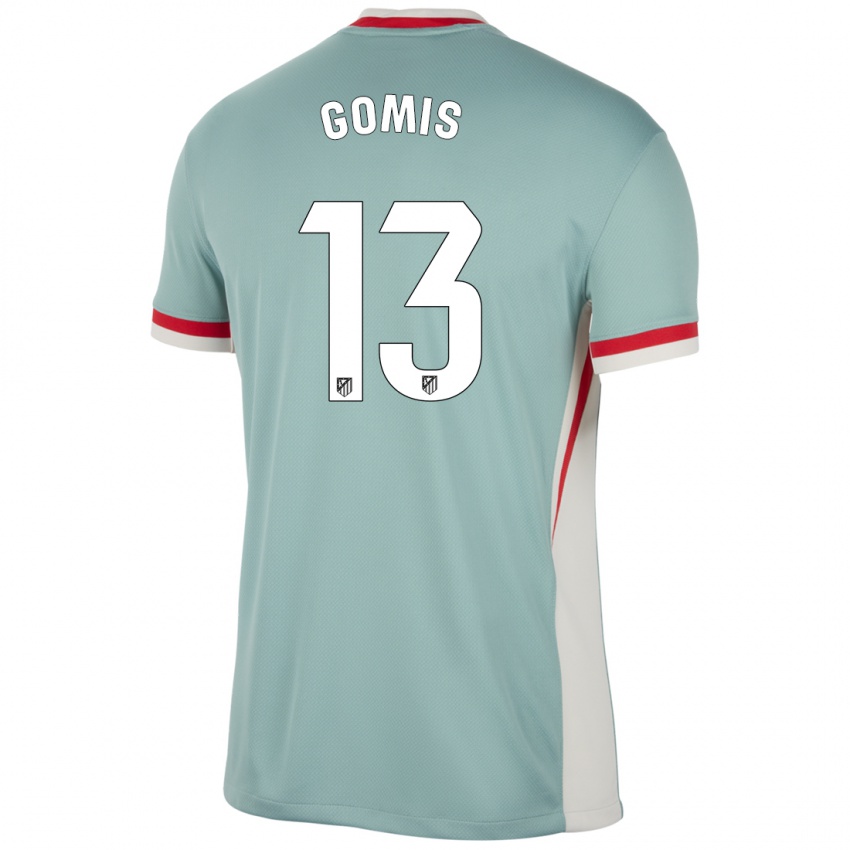 Børn Antonio Gomis #13 Lys Beige Blå Udebane Spillertrøjer 2024/25 Trøje T-Shirt