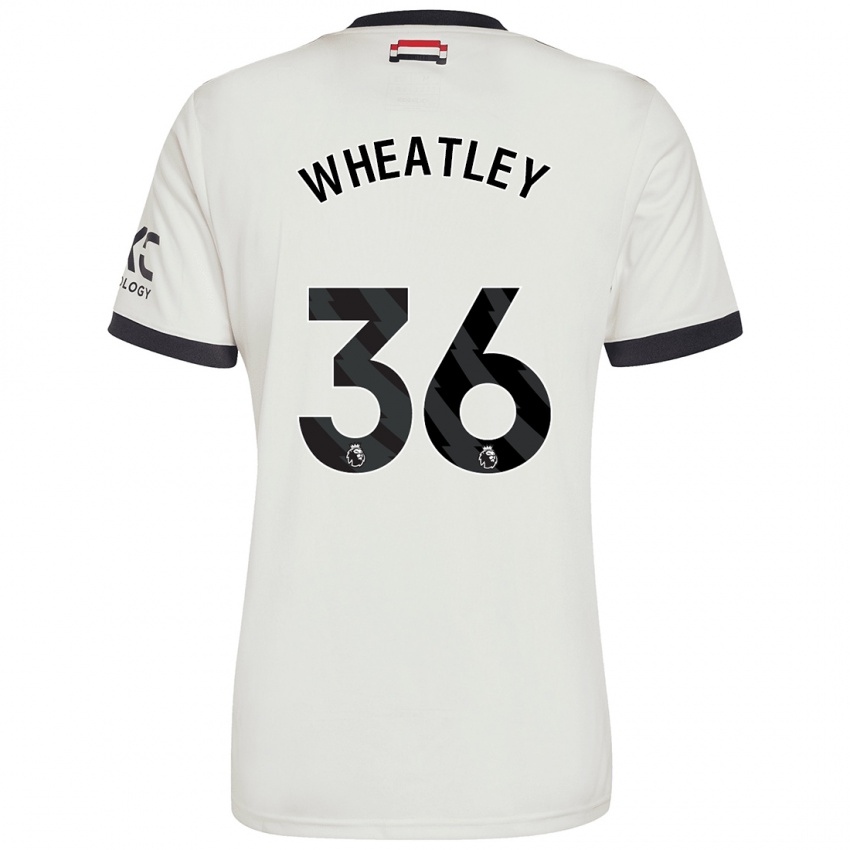 Børn Ethan Wheatley #36 Råhvid Tredje Sæt Spillertrøjer 2024/25 Trøje T-Shirt