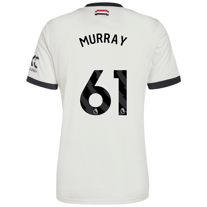 Børn Sam Murray #61 Råhvid Tredje Sæt Spillertrøjer 2024/25 Trøje T-Shirt