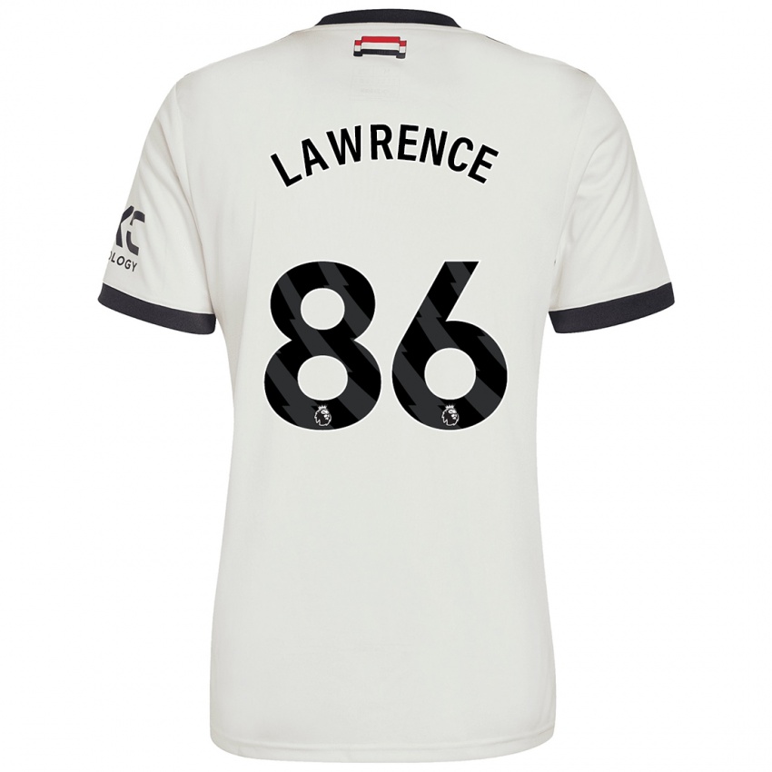 Børn Marcus Lawrence #86 Råhvid Tredje Sæt Spillertrøjer 2024/25 Trøje T-Shirt