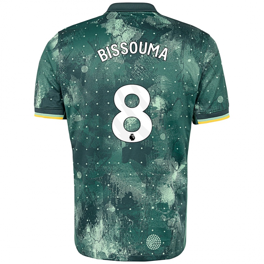 Børn Yves Bissouma #8 Mintgrøn Tredje Sæt Spillertrøjer 2024/25 Trøje T-Shirt