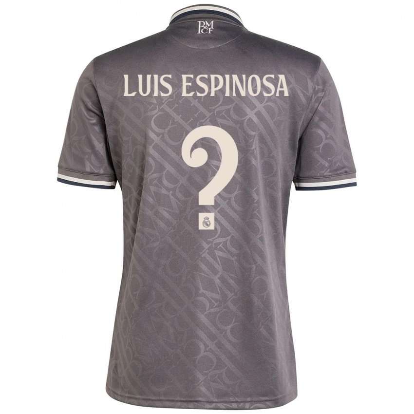 Børn José Luis Espinosa #0 Trækul Tredje Sæt Spillertrøjer 2024/25 Trøje T-Shirt